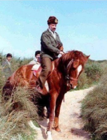 الحصان "سليم" هدية عشيرة المجالي الأردنية لياسر عرفات
