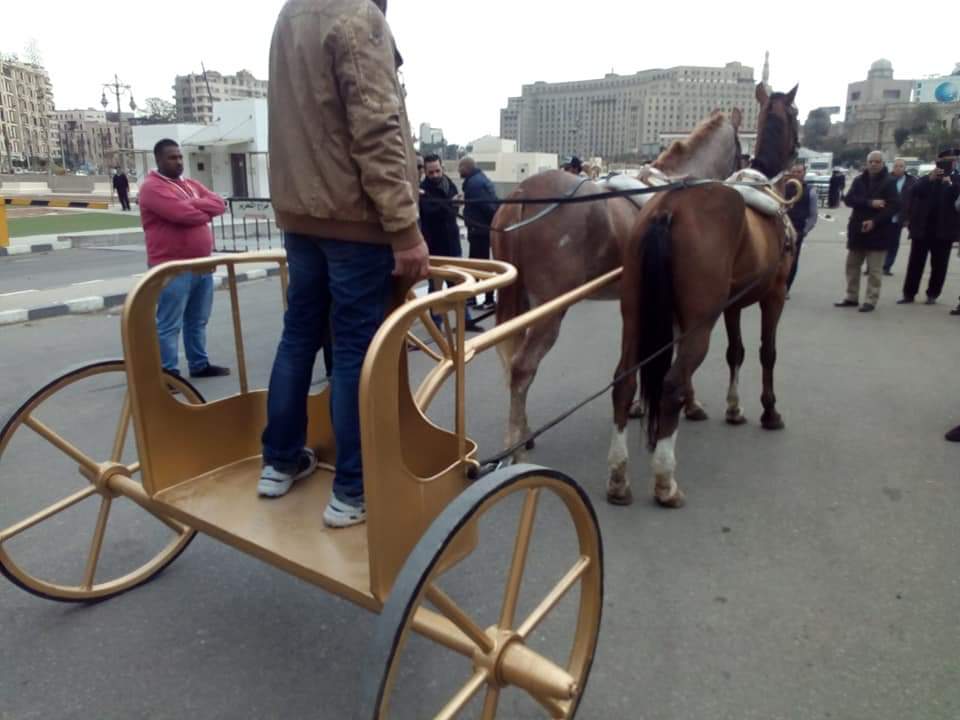 4 ديسمبر.. الاستعانة بالخيول في نقل المومياوات الملكية إلى متحف الحضارة بالفسطاط