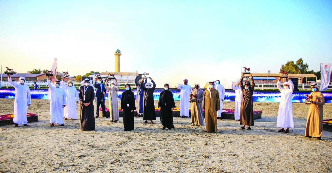 70% من المشاركين ببطولة الإمارات لمربي الخيول حصلوا على جوائز المسابقات