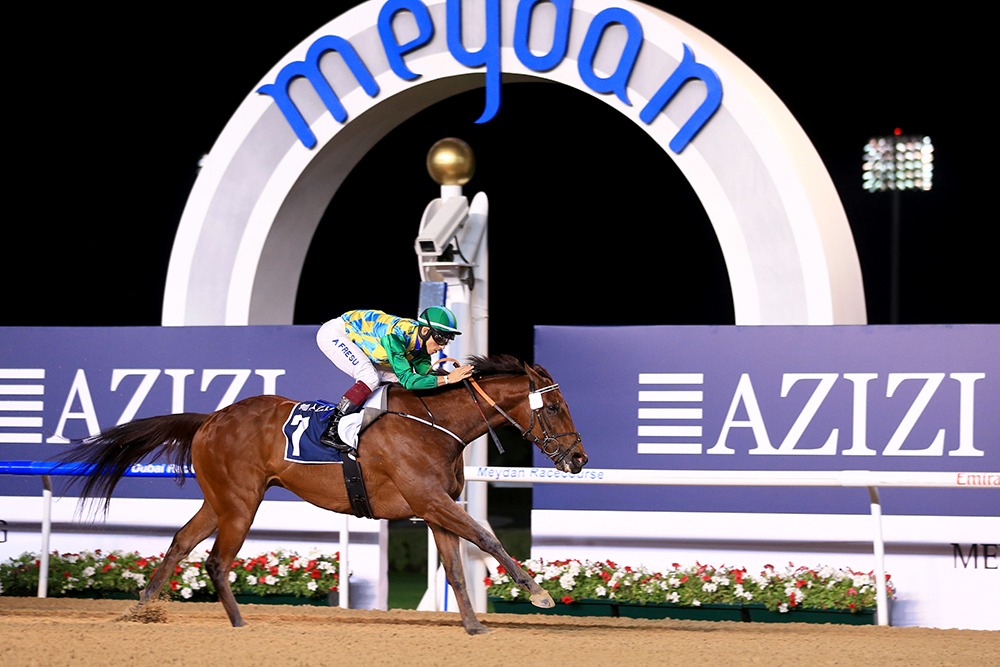 "ميليتاري لو" نجم الرئيسي.. نتائج سباقات الخيول في افتتاح كرنفال كأس دبي