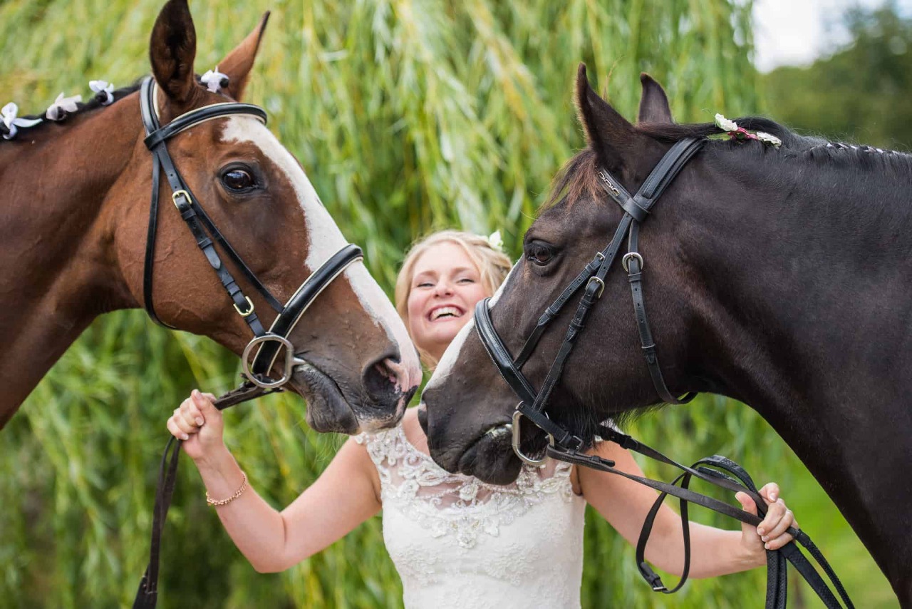عندما تعشق الفروسية.. أجمل 20 صورة من حفلات زفاف محبي الخيول