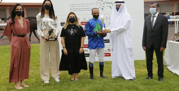 الحصان ماركاني فال يفوز بكأس الشيخ زايد في المغرب