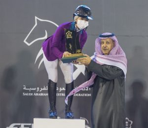 الفارس التايلاندي جانكا بورن بطلا لكأس وزارة الرياضة بالسعودية