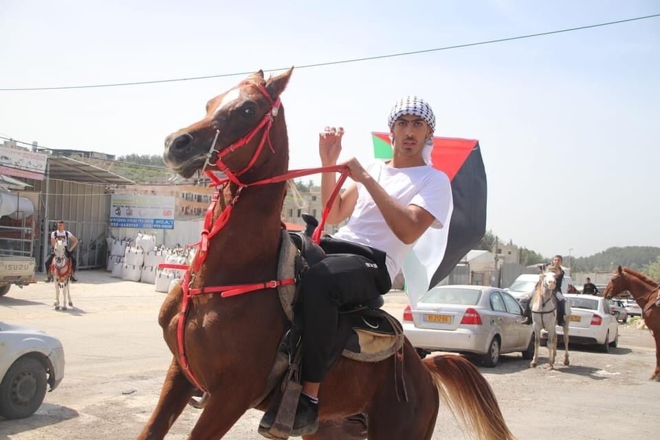 بالصور.. مسيرة خيول بفلسطين لإحياء ذكرى يوم الأرض